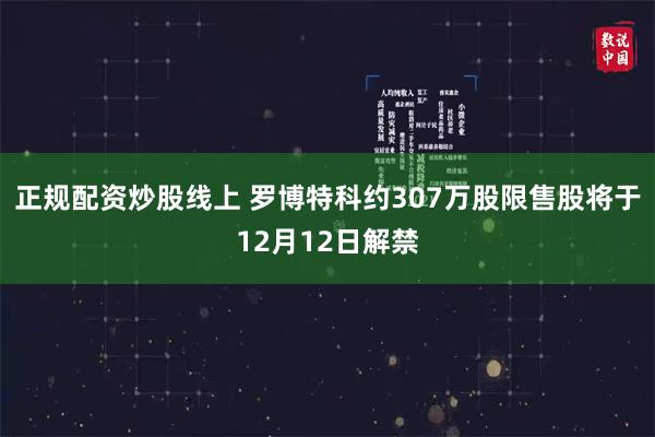 正规配资炒股线上 罗博特科约307万股限售股将于12月12日解禁